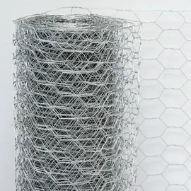 Niederberg Metall Maschendraht 25m x 50cm Verzinkt