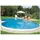 SUMMER FUN Stahlwandpool achtform Exklusiv 625 x 360 x 150 cm
