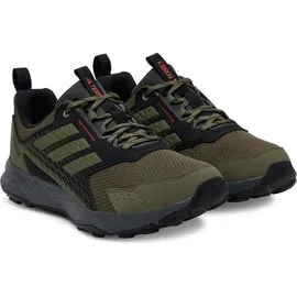 adidas Terrex Tracefinder 2 Herren, Outdoor Wander Spazieren JI4285 - Schwarz/Grün - 45 1/3