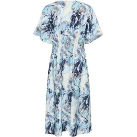Kaffe Kleid Blusenkleid Blau 36
