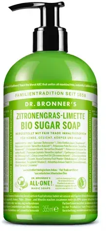 DR. BRONNER'S Shikakai Hand- & Körperseife - Lemongrass Lime