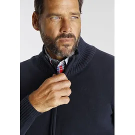 MAN'S WORLD Strickjacke Blau 4XL