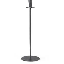 Ferm Living - Hoy Casted Kerzenhalter H 55 cm, schwarz