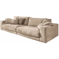daslagerhaus living Big-Sofa 3-Sitzer Downtown Cord 290 cm x 86.91 cm x 127 cm