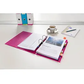 Oxford myColour DIN A4 80 mm Weiß/Pink 1 St.