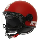 MOMODESIGN FGTR CLASSIC Candy Matt Red/White M