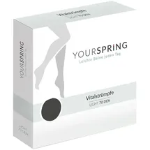 Belsana YOURSPRING light transparent AD 40/41 schwarz