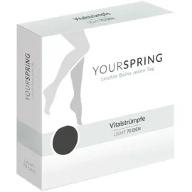 Belsana YOURSPRING light transparent AD 40/41 schwarz