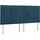 vidaXL Boxspringbett mit Matratze Dunkelblau 180x200 cm Samt