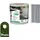 Bradas Zaunband 19cmx35m grau Zaun- Palisadenband Sichtschutz Lärmschutz BRADAS TOB4501935LGYL,