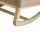 Beliani Schaukelsessel Alsta Bouclé 72 x 71 x 70 cm Beige