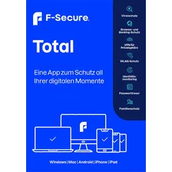 F-Secure TOTAL (1-Jahres-Lizenz)