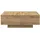 vidaXL Couchtisch Artisan-Eiche Braun 90 x 60 x 31 cm