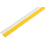 Schellenberg Kunststoff-Flachleiste, weiß, selbstklebend, 2,5 mm Stärke, 1,5 m Länge, Breite", 40 mm