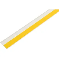 Schellenberg Kunststoff-Flachleiste, weiß, selbstklebend, 2,5 mm Stärke, 1,5 m Länge, Breite", 40 mm