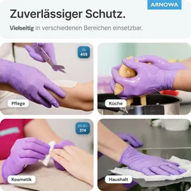 ARNOWA GmbH ARNOMED Nitril Lavender Violet - Größe S
