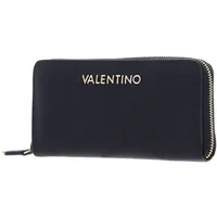 Valentino Divina SA Zip Around Geldbörse für Damen, Navy, Einheitsgröße, Marineblau, Zeitgenössisch