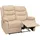 Mendler 2er Kinosessel HWC-O62 Kunstleder 132 x 107 x 0 cm Beige mit Liegefunktion