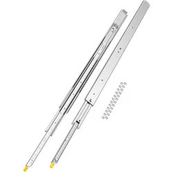 VEVOR Schubladenschienen Schubladenführungen Doppelverriegelungsdesign 1422mm