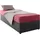 MAINTAL Polsterliege Diana 83 x 203 cm rot/schwarz