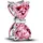 Pandora Rosafarbene Schleife Silber 794253C01