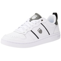 K-Swiss Herren Lozan Sneaker, White/Black/Gunetal, 44.5