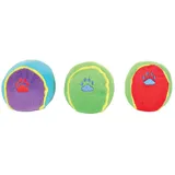 Trixie Hundespielzeug Bunte Spielbälle 6 cm mehrfarbig