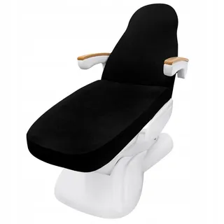 ACTIVESHOP Frottee Spannbezug für alle gängigen Kosmetikliegen Massageligen Massagebank Klappbar Massagestuhl Schwarz messung 60 x 190 cm extra-pflegeleicht