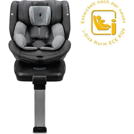 Osann Eno360 SL i-Size Reboarder mit Isofix und Standfuß – Dark Grey Melange