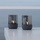 BLOMUS Windlicht Calma 2tlg. Stein, Marmor, Granit Grau Dunkelgrau