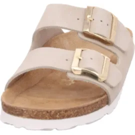ROHDE Sunnys N ́12 Damen Pantolette Hausschuhe Sandale 5590 02 Elfenbein, Schuhgröße:43 EU