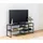 Actona Seaford TV-Lowboard 120x46x33 cm Schwarz Holzwerkstoff