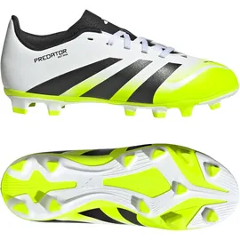 adidas Predator Club FG/MG Kinder Fussball-Rasenschuhe Ftwwht/Cblack/Luclem 37 1/3
