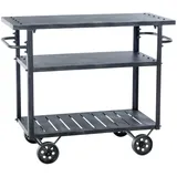 CLP Servierwagen Spring antik Silber