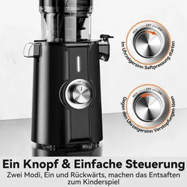canoly Slow Juicer schwarz