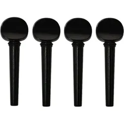 Ebony 4/4 Violin Pegs (strong)