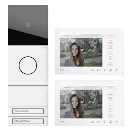 Gira Video-Türsprechanlage System 106 Video AP 7 Set 2WE 2432902