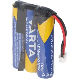 AccuCell Batteriepack 4,5V F1x3 Micro AAA mit Kabel und Stecker ersetzt Safe-O-Tronic 38400200, Steckertyp PHR-Serie
