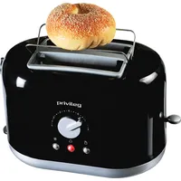 Privileg Toaster PT2870BPH, 2 kurze Schlitze, 870 W schwarz