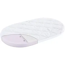 Träumeland KINDERWAGEN-Matratze Brise Light passend für Uppababy Vista V2 & 32 x 75 x 5 cm, oval