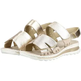 ARA Riemchensandale Damen Gold 38