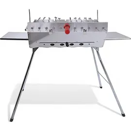 Grillpeter Mangal Edelstahl 2 mm Schaschlickgrill Set + 11 Spieße