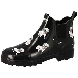 Beck Möpse Damen Schwarz 39