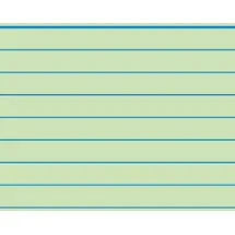 Brunnen Karteikarten A8 liniert grün