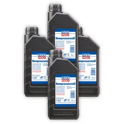 4x 1L LIQUI MOLY 1187 Kompressoröl Kompressorenöl SAE 5W40 Kompressor Öl
