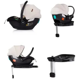 Chipolino Duo Smart i-Size Beige + Isofix-Station