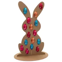 HR Direktverkauf GmbH Osterhase Kalender zum Befüllen von Schokoladeneiern, aus umweltbewusstem stabilem Material