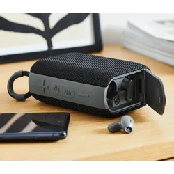 Tchibo - In-Ear-Kopfhörer und Bluetooth®-Lautsprecher - schwarz