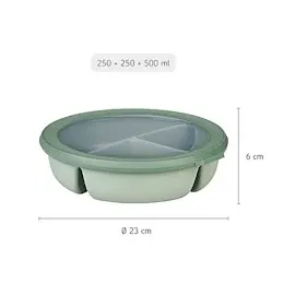 Mepal Bento Bowl Cirqula nordic black 1 l