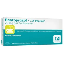 Pantoprazol – 1 A Pharma® 20 mg Zur Behandlung von Sodbrennen